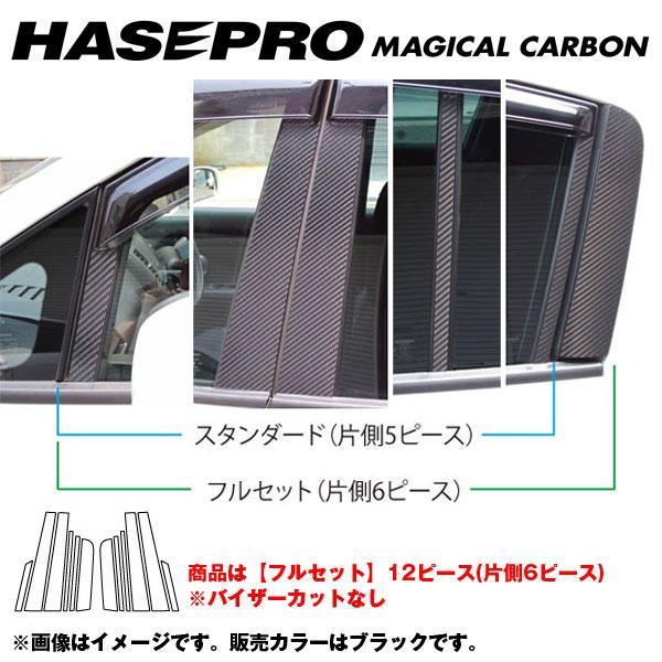 マジカルカーボン ピラーセット フルセット ティーダ C11 年式:H20/1~/HASEPRO/ハセプロ:CPN-F43拍卖
