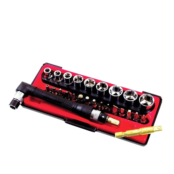 トヨミツ:27pc ビット ソケットセット ボス ナット ビスの取外し /T-1227拍卖