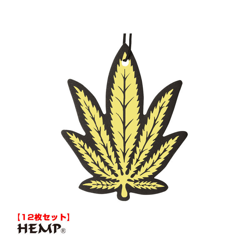 芳香剤 【12枚セット】 エアーフレッシュナー HEMP VANILLA バニラ 吊り下げ型 1枚入 車内 部屋等に ニューアークス NAX-051-010拍卖