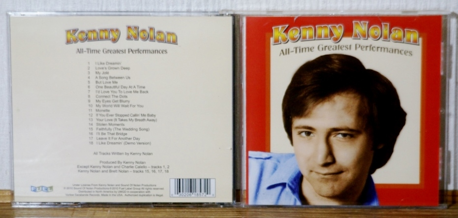 希少CD♪ケニー・ノーラン/ALL TIME GREATEST PERFORMANCES★希少音源あり★AOR SSW★KENNY NOLAN拍卖
