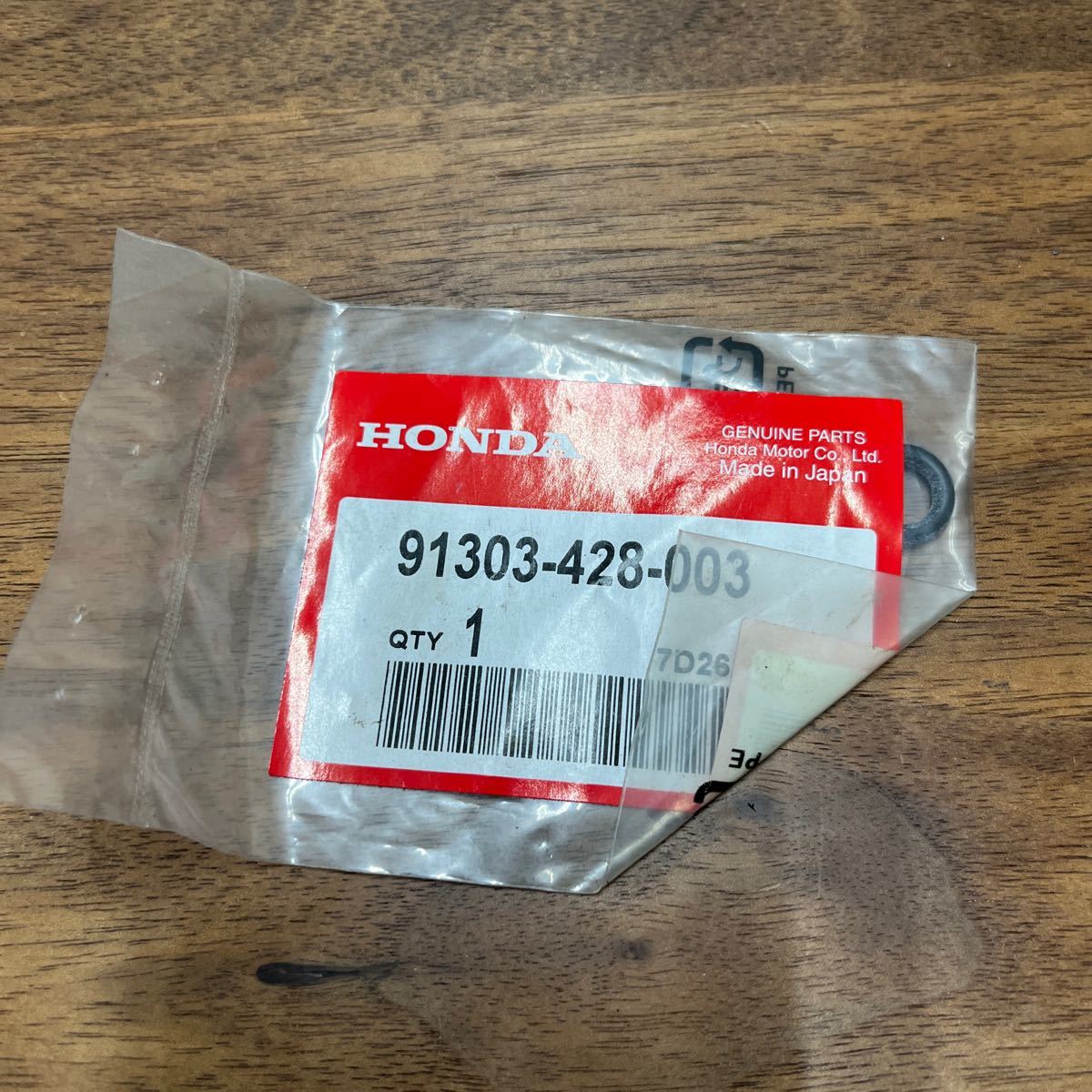 MB-225★クリックポスト(全国一律送料185円) HONDA ホンダ 純正品 クランクケースOリング 91303-428-003 新品 バイク部品 G-3/②拍卖