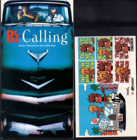 ◆8cmCDS◆B'z/Calling/初回限定ステッカー封入/稲葉浩志拍卖