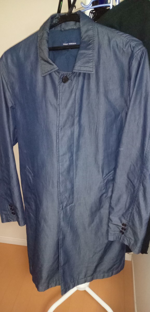 URBAN RESEARCH アーバンリサーチ ステンカラーコート Мサイズ拍卖