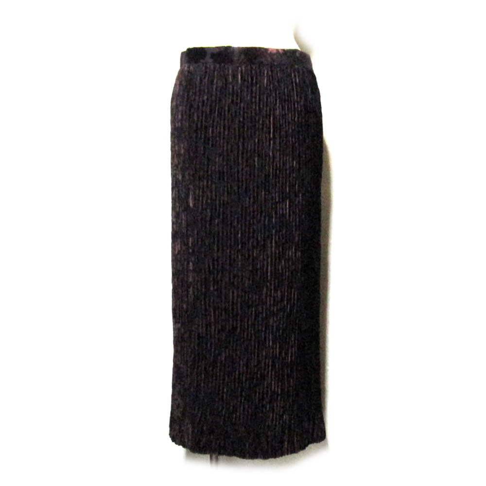 Leilian レリアン 「11」 フロッキープリーツロングスカ―ト 117106-q拍卖