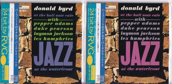 即決 紙ジャケット JAZZ4【「ハーフノートのドナルド・バードVol.1」+「ハーフノートのドナルド・バードVol.2」】帯付/美品・貴重盤!拍卖