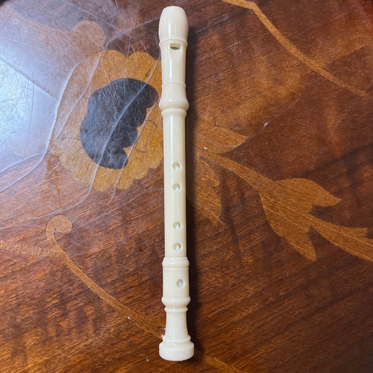 リコーダー型 笛型 ボールペン ベージュ拍卖