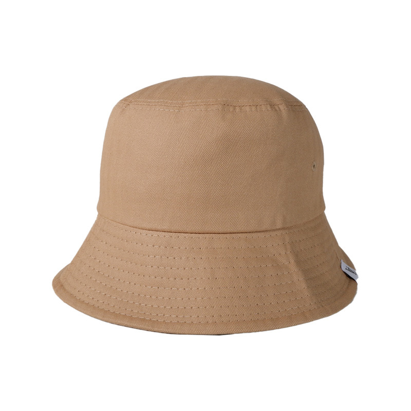 ■新品■VARZAR バザール Herringbone label bucket hat VZ-597 ヘリンボーン ラベル バケット ハット バケハ■ベージュ■hlbhvz597拍卖