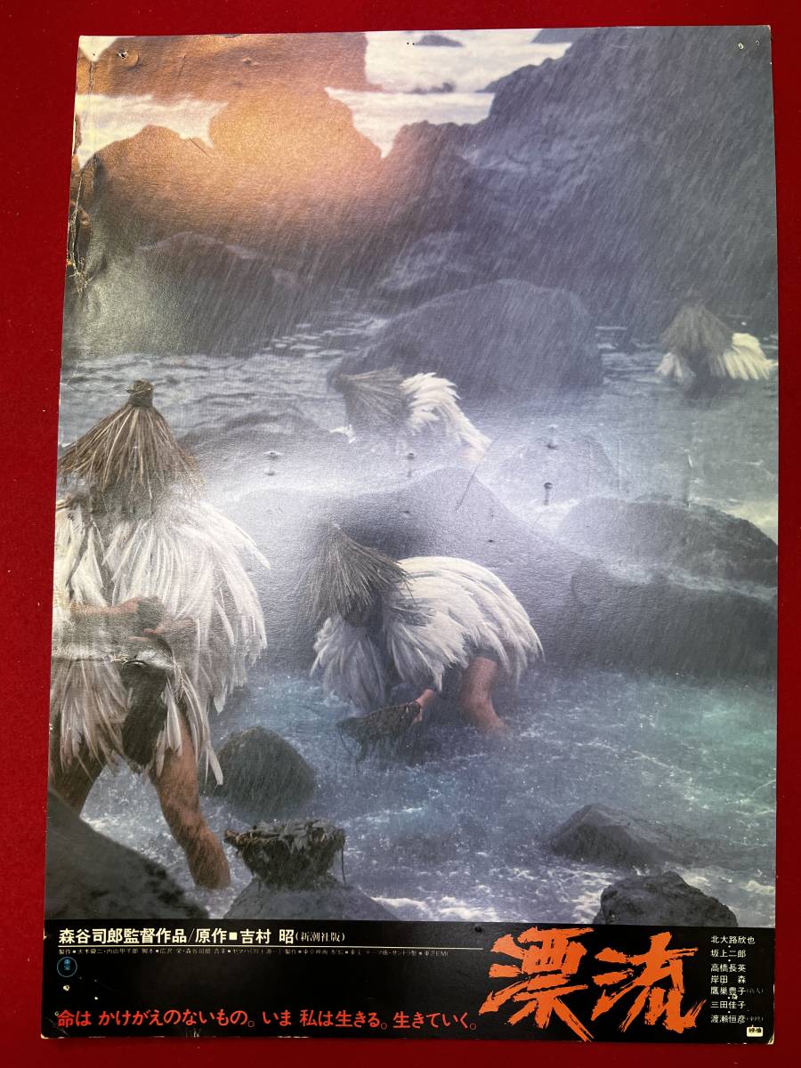 ly00761『漂流』ロビーカード 北大路欣也 坂上二郎 渡瀬恒彦 三田佳子 岸田森拍卖
