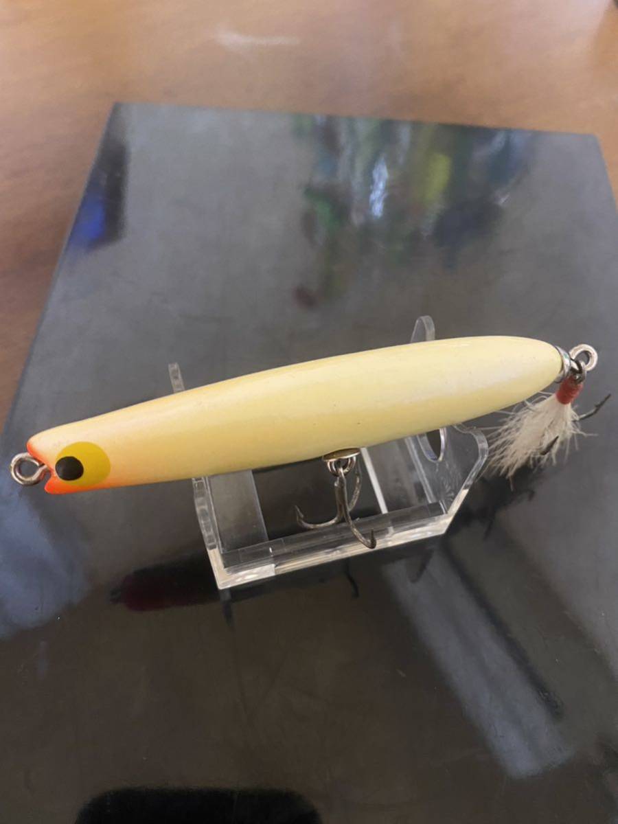 old ジャーキンサム 9.2g 夜行カラー BONE 1999年 JERK'N SAM LUHR-JENSEN ジェンセン WOOD トップ TOP BOX保管品拍卖