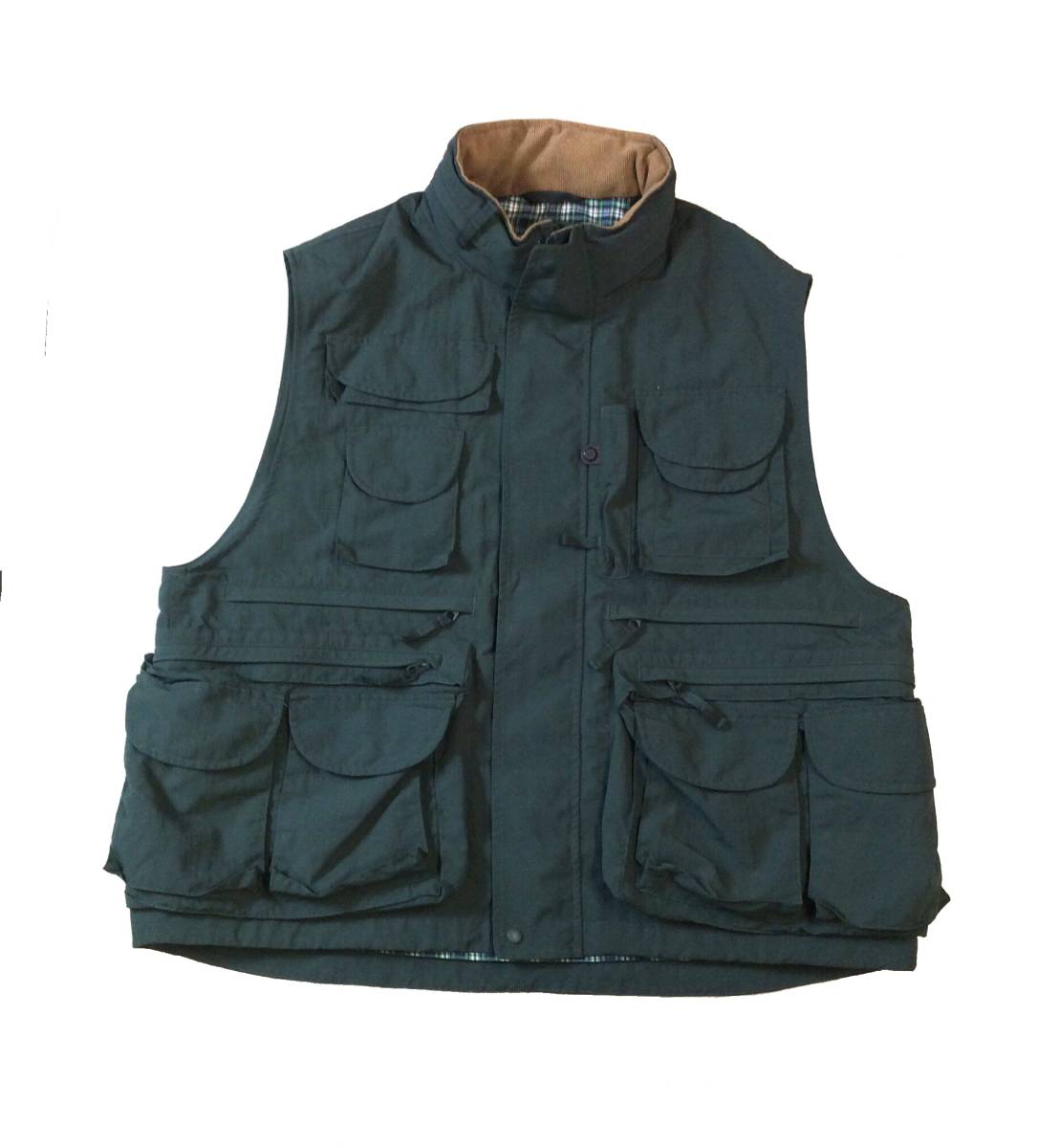 DAIWA PIER39 ダイワピア39 22SS Tech parfect fishing vest テック フィッシングベスト ジャケット BJ-50022 グリーン L拍卖