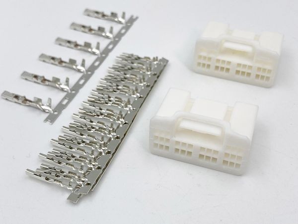 YO-872 【トヨタ ディスプレイオーディオ メス カプラー 端子 30PFS/28PFS 各端子*2】 検索用) カローラ スポーツ ツーリング MIRAI C-HR拍卖