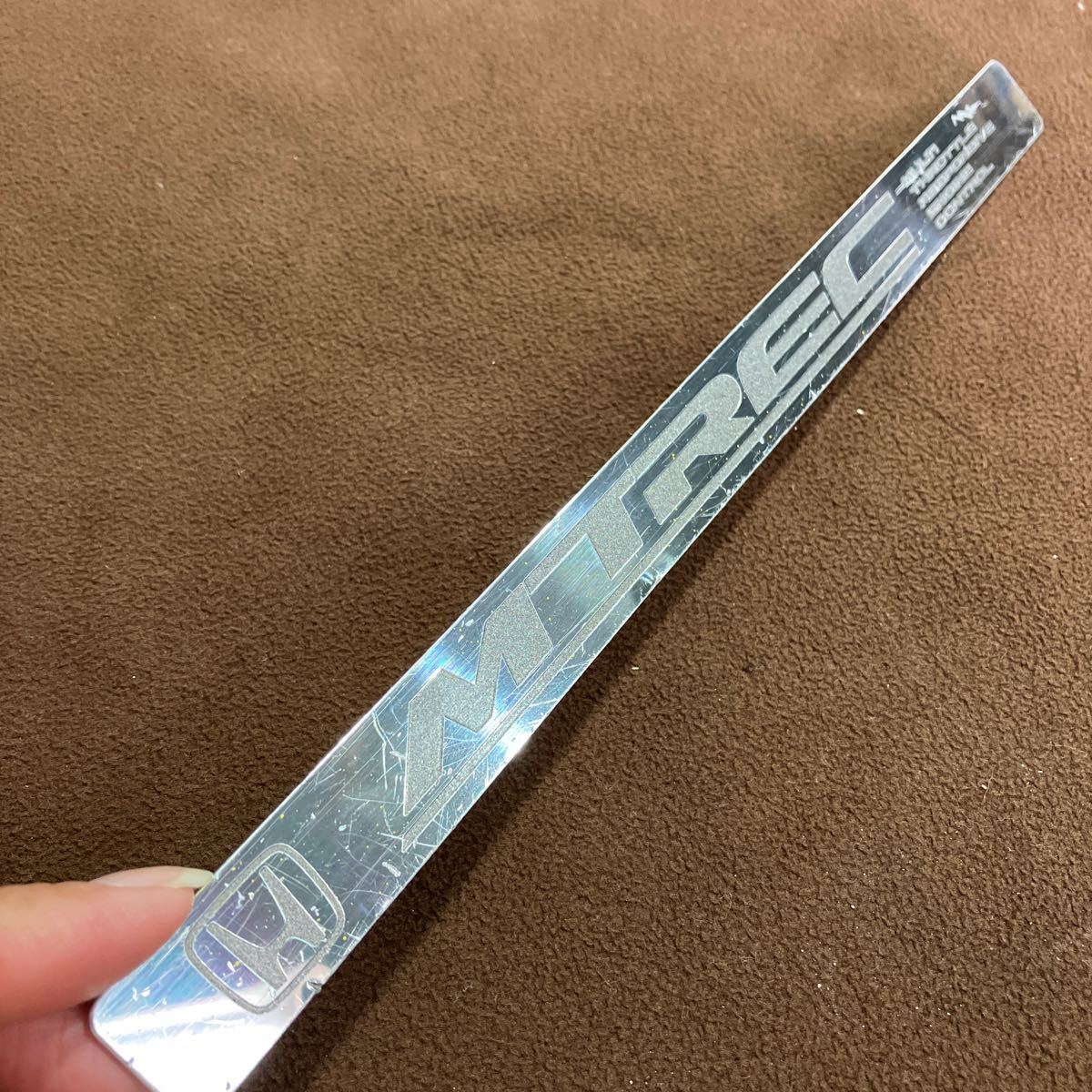 L111504 ホンダ PP1 ビート スカッフプレート エンブレム ★ 希少 エンブレム★ MTREC エンブレム プレート★送料200円拍卖