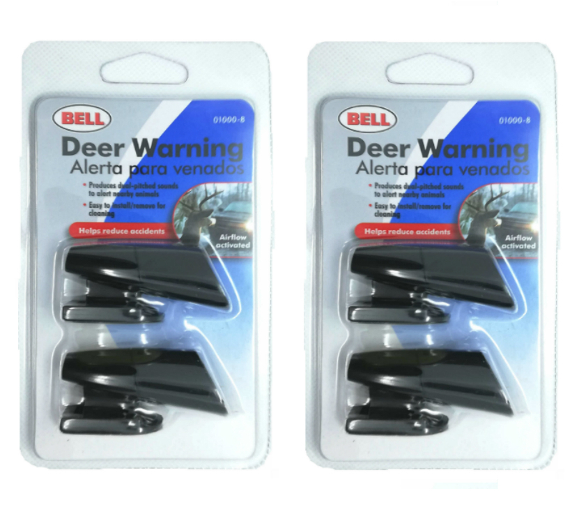BELL1000 ディアワーニング 鹿よけ笛 野生動物との衝突回避 2パックセット拍卖