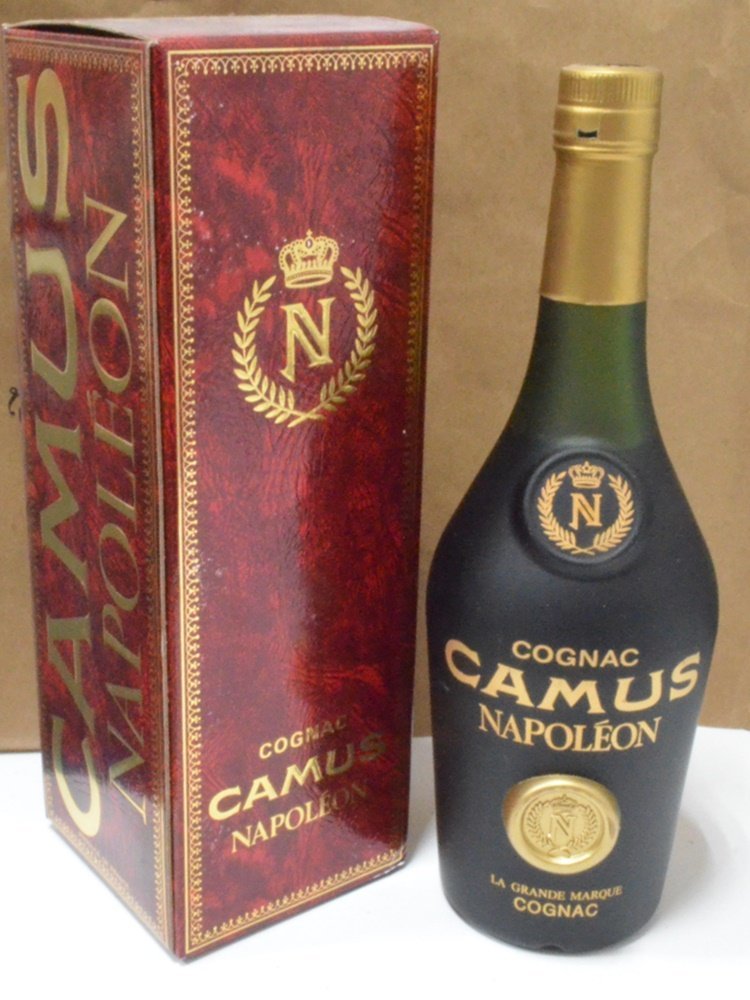 HO1 未開栓品 カミュ ナポレオン エクストラ グランマルキ コニャック ブランデー 700ml拍卖