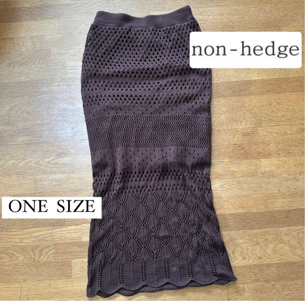 ノンヘッジ ニット タイトスカート Mサイズ相当拍卖