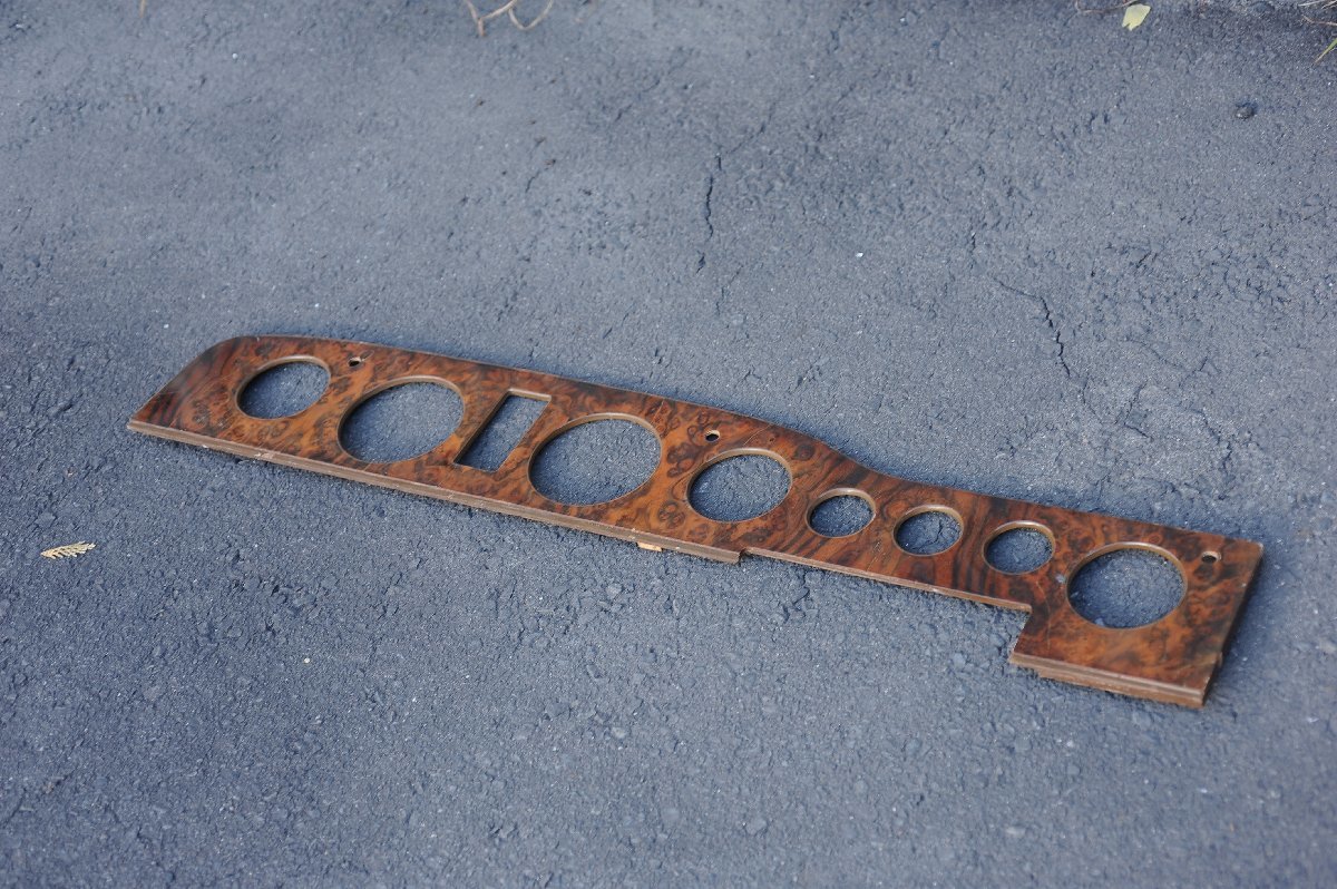 【Rolls-Royce】 シルバースパーⅡターボ インテリア パネル バーウォールナット拍卖