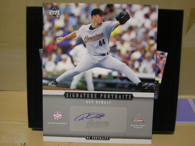 UD PORTRAITS 2005 'ROY OSWALT' 大判サインカード 'DAVID ORTIZ'ジャージカード 他拍卖