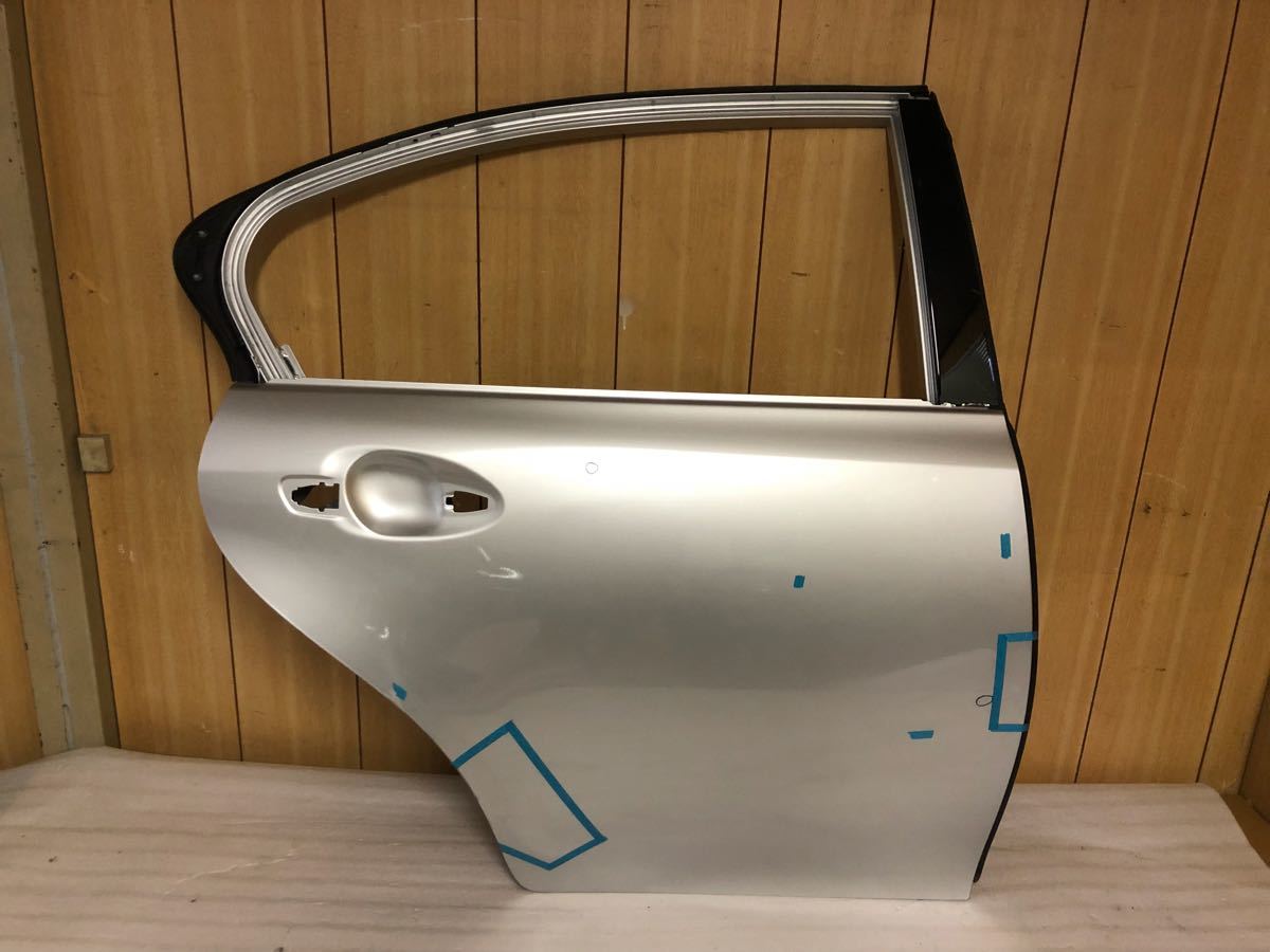 レクサス GS GRL10 純正 右 リア ドア シルバー系拍卖
