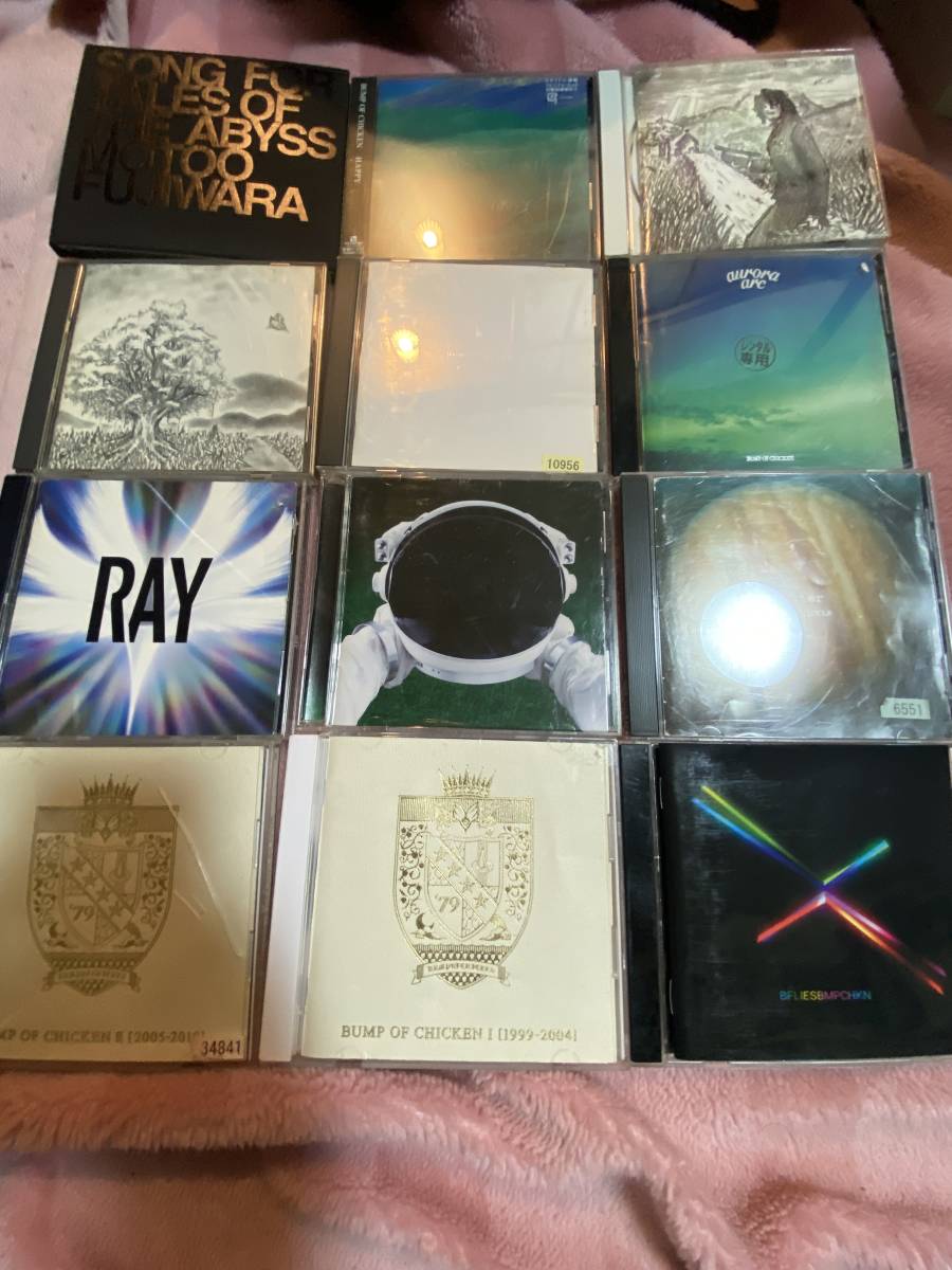 BUMP OF CHICKEN ベストアルバム+アルバム + シングル +MOTTO FUJIWARA CD 計12枚セット CD拍卖