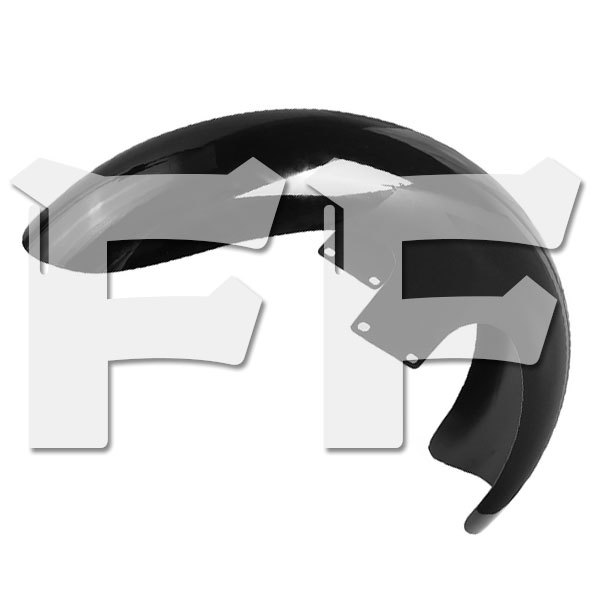 23インチ 130/60 R23 ホイールに ハーレー ツーリング マッドガード フロントフェンダー 軽量 耐久 ABS素材 光沢黒拍卖