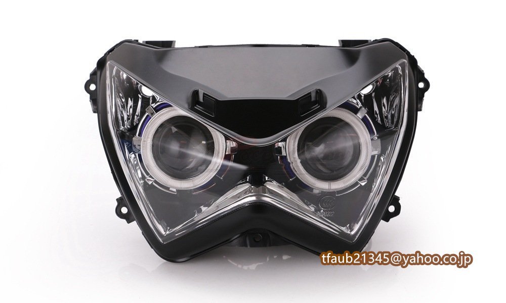 カワサキ オートバイ Z800/Z250 2013-2016 ヘッドライト ヘッドランプ アセンブリ拍卖