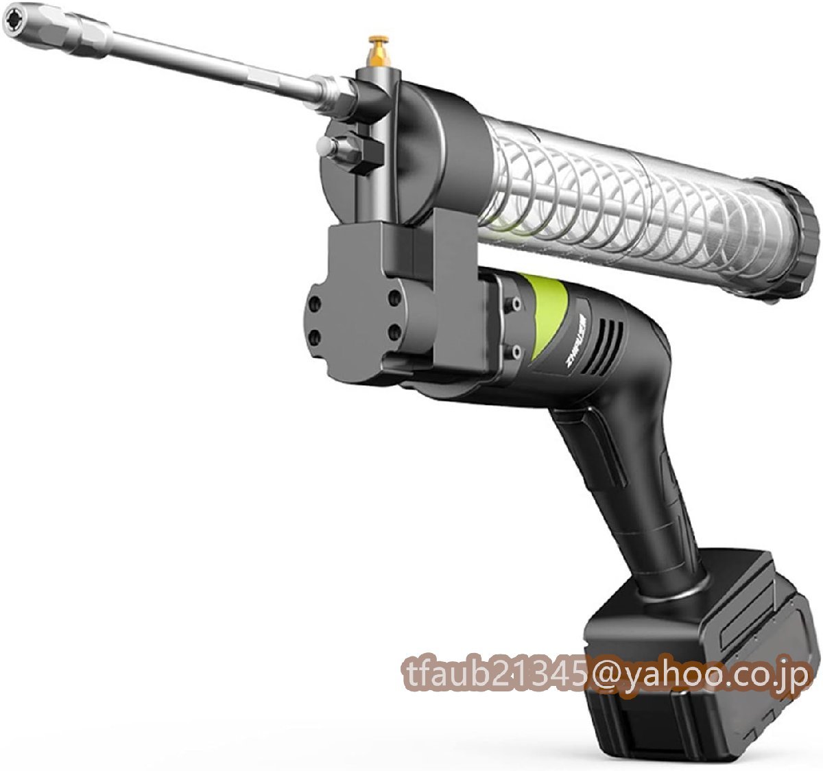 コードレス電気グリースガン 12000PSI高圧 充電式 24v リチウム電池 電動グリースガン 掘削機グリースガン 600Cc 農業機械、船舶用機器拍卖