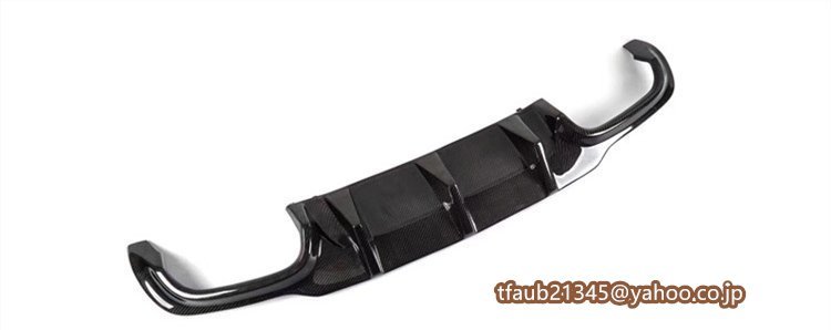 Mercedes Benz C class W204 2007-2014年 リアカーボンディフューザー カスタム パーツ リア リップ拍卖