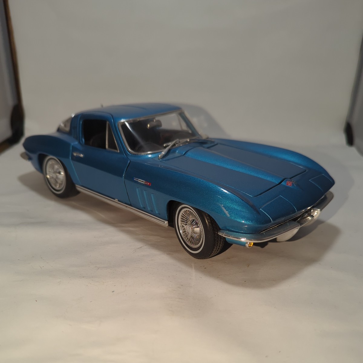 1965 Chevrolet Corvette Blue 1/18 Maisto シボレー コルベット拍卖