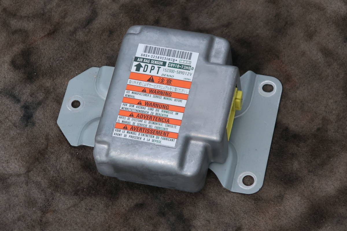 H14 UA-HE21S ラパン K6A (NA) 2WD 純正 SRS エアーバック エアバック コンピューター 38910-73H00拍卖