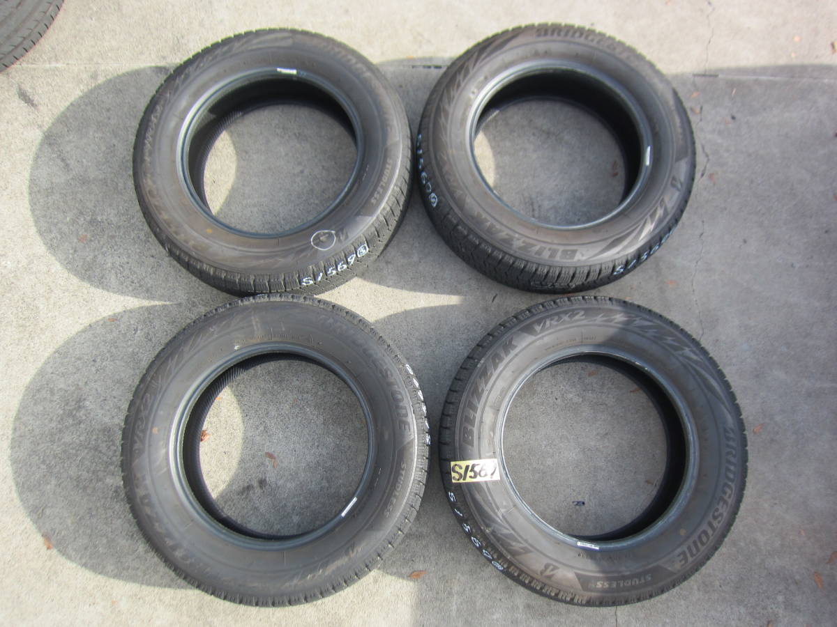 BRIDGESTONE BLIZZAK VRX2 195/65 R15 91Q スタッドレスタイヤ 4本セット S1569拍卖