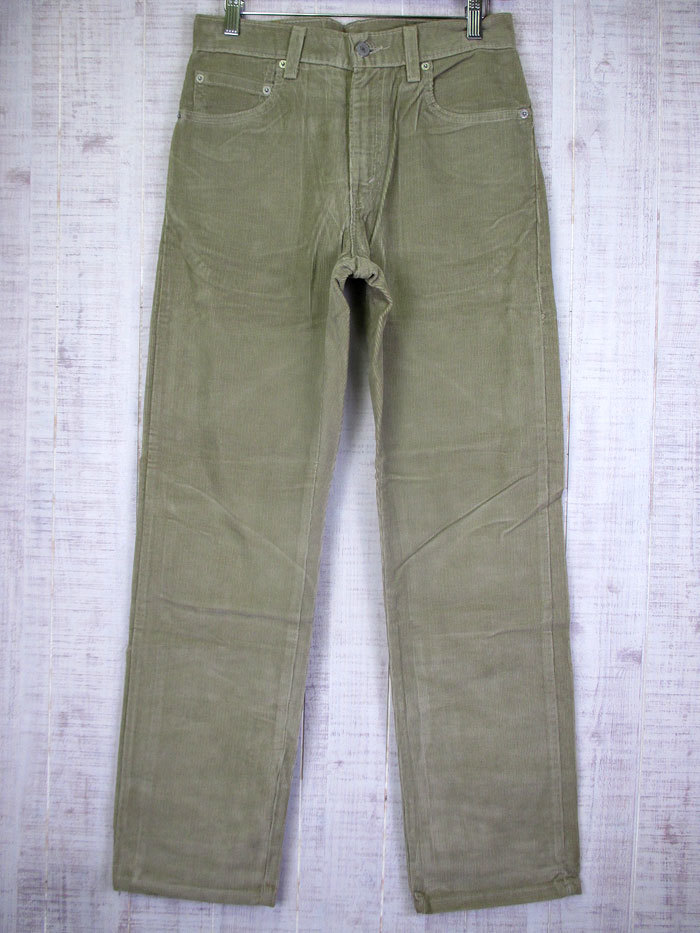 Levi's 80's ヴィンテージ リーバイス 505 ストレート コーデュロイパンツ ベージュ W29xL30 USA製 #mbc-21拍卖