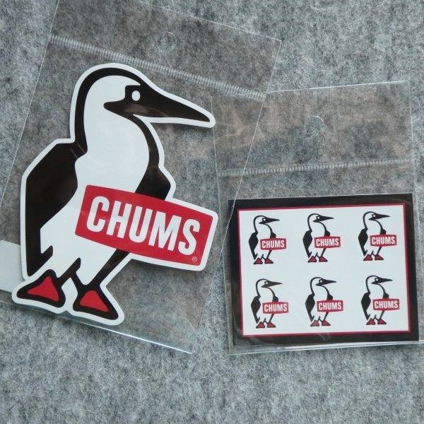 CHUMS ステッカー CH62-1622 CH62-1621 新品 防水素材 < 2枚セット >拍卖