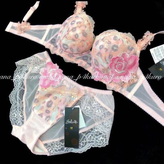 ★ワコールサルート23G【源氏物語】p-upブラD70 & ノーマルM 新品 RP拍卖