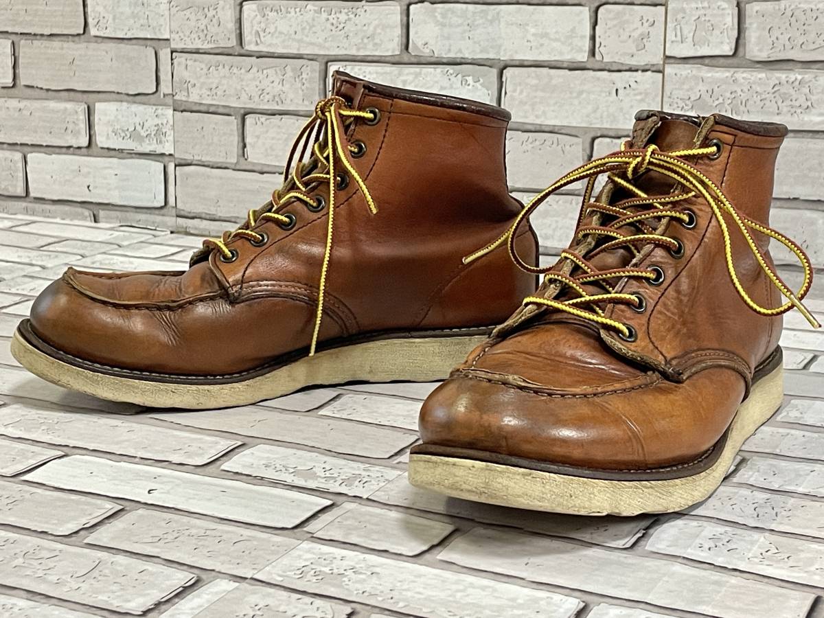 USED レッドウィング RED WING 875 アイリッシュセッター ブーツ サイズ9 1/2E サイド羽タグ拍卖