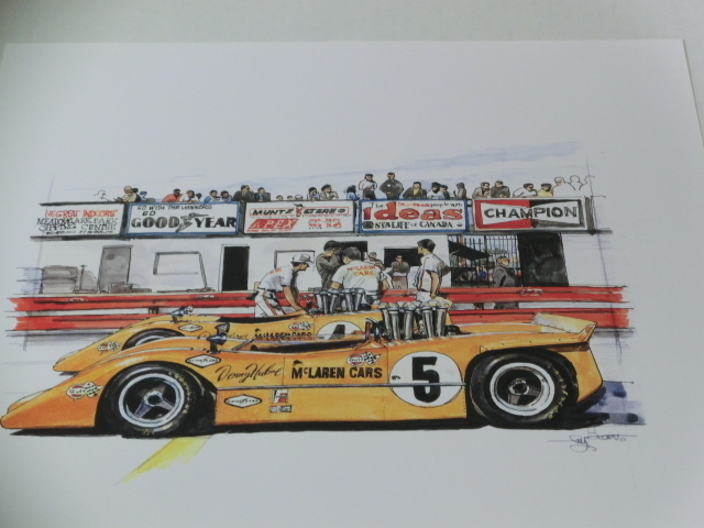 bowイラスト-129/ マクラーレン M8 / Mclaren M8 //-最後の一枚拍卖