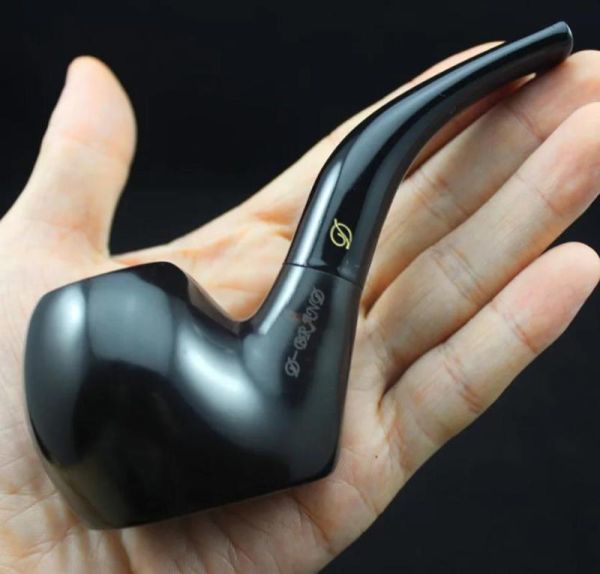 CA030:木製スモークパイプ 手作りフラットソール 禁煙チューブ 丸型 フィルター 10個 9mm ポーチホルダー拍卖