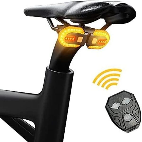 EA015:自転車のテールライト USB経由で充電可能 ワイヤレス mtbテールライト アクセサリー拍卖