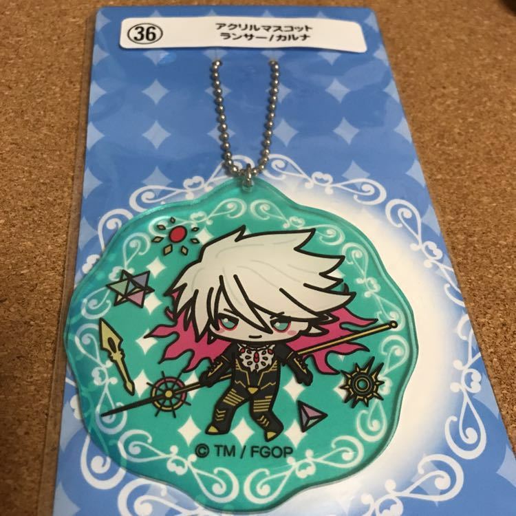 Fate/GrandOrder サンリオくじ アクリルマスコット ランサー カルナ アクリルキーホルダー ストラップ グッズ FGO SANRIO Fate拍卖