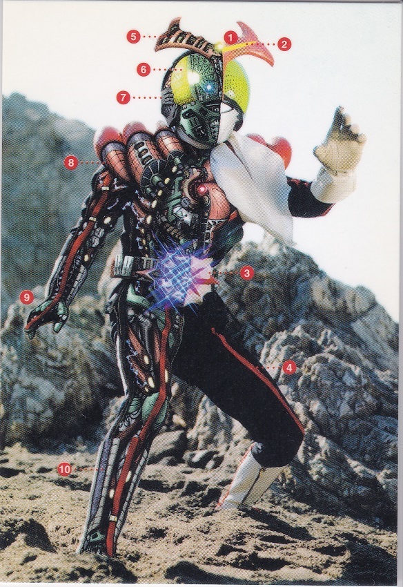 【132】“仮面ライダーストロンガー” Calbee/カルビー×MagazineZ『仮面ライダー』チップスR【第1記録】 トレーディングカード 美品拍卖