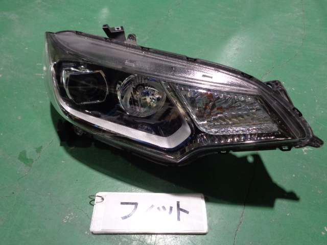 フィット GK3 右ヘッドランプユニット LED 即決 4503拍卖