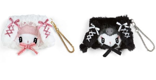 ★【サンリオ】マイメロ クロミ 月夜のメロクロ フェイス形パス&カードケース パスケース ぬいぐるみ マイメロディ 3ZH0693kR510拍卖