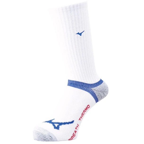 22.23.24cm 定価1650円 ミズノ ブレスサーモ ソックス 靴下 発熱 日本製 あたたかい ホワイト レディース 女性拍卖