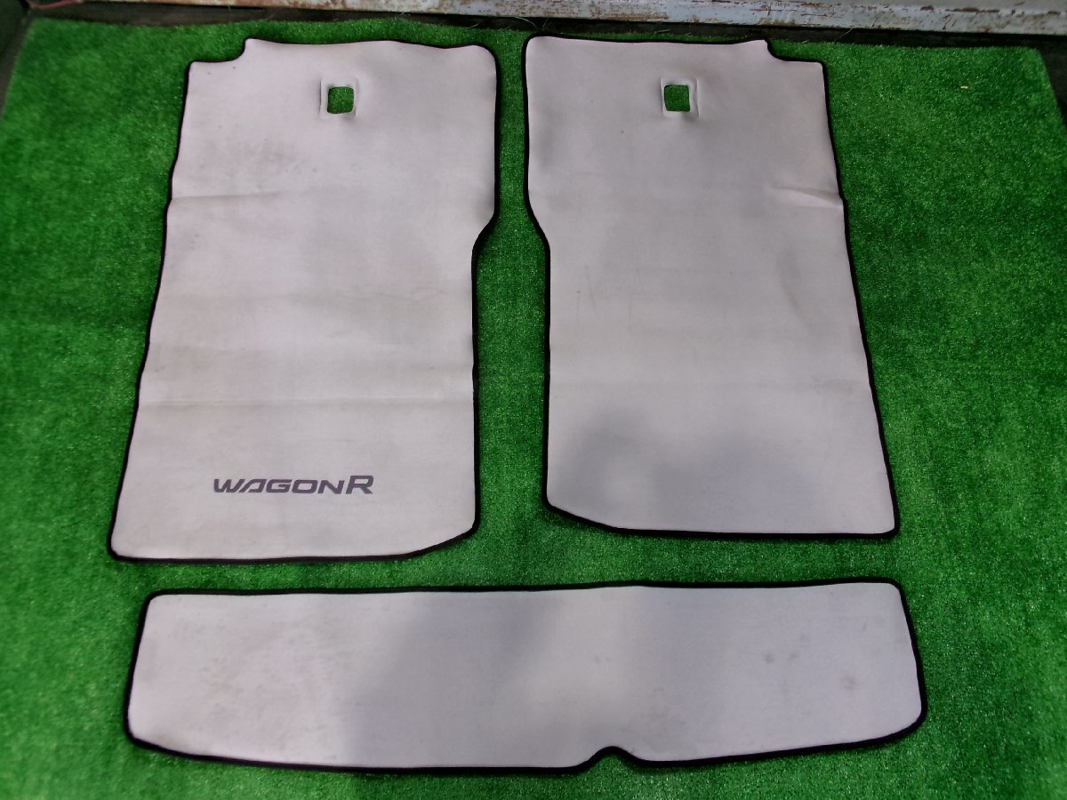 スズキ ワゴンR MH34S 純正オプション ラゲッジマット ウエットスーツ生地 WAGON R ロゴ入り Y5.1143拍卖