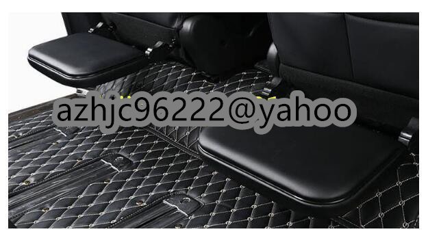 トヨタ・シエナSienna 専用フロント シートバック フットレスト 足支える 2pセット 品質保証 黒拍卖