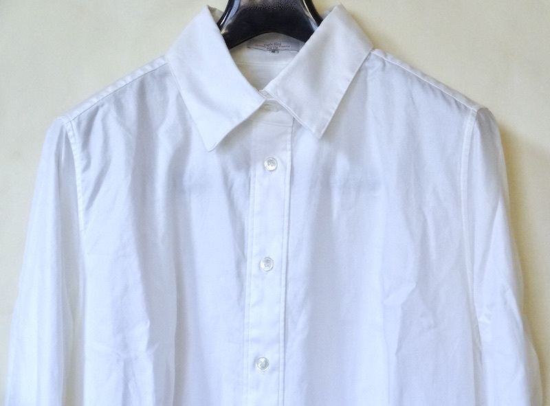 (USED) 23区 canclini ロング丈 シャツ 白ホワイト 大きいサイズ48 NS2拍卖