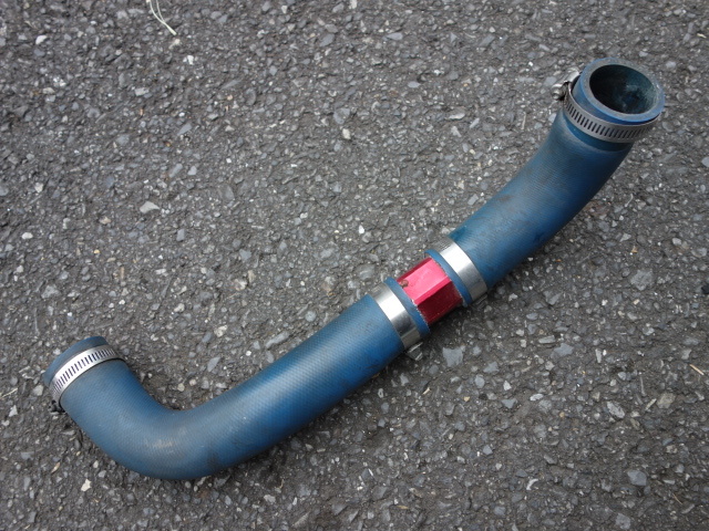 FC3S★中古部品★水温計装着用アダプター付きアッパーホース★DEFIメーター等に★JURAN★拍卖