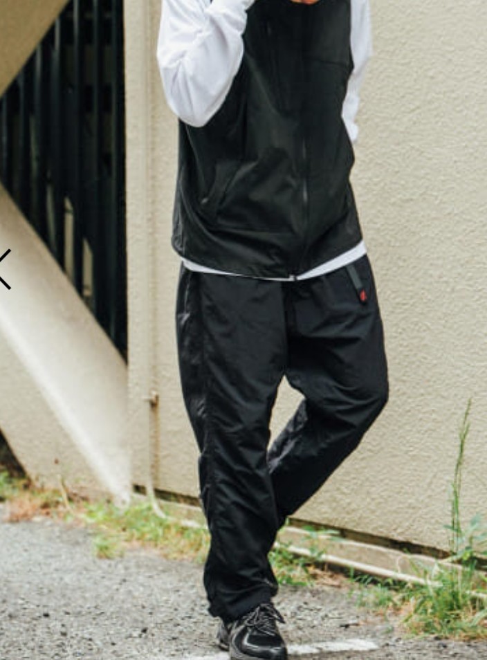 新品 定価18700 GRAMICCI ロングパンツ アーバンリサーチ 別注 ナイロン L ブラック 黒 グラミチ パンツ メンズ 拍卖