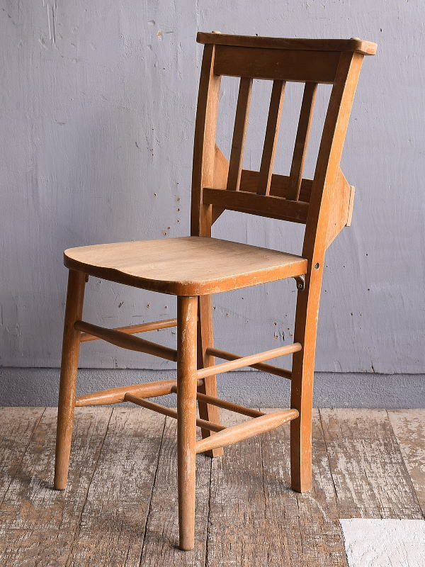 イギリス アンティーク家具 チャーチチェア 椅子 12087拍卖