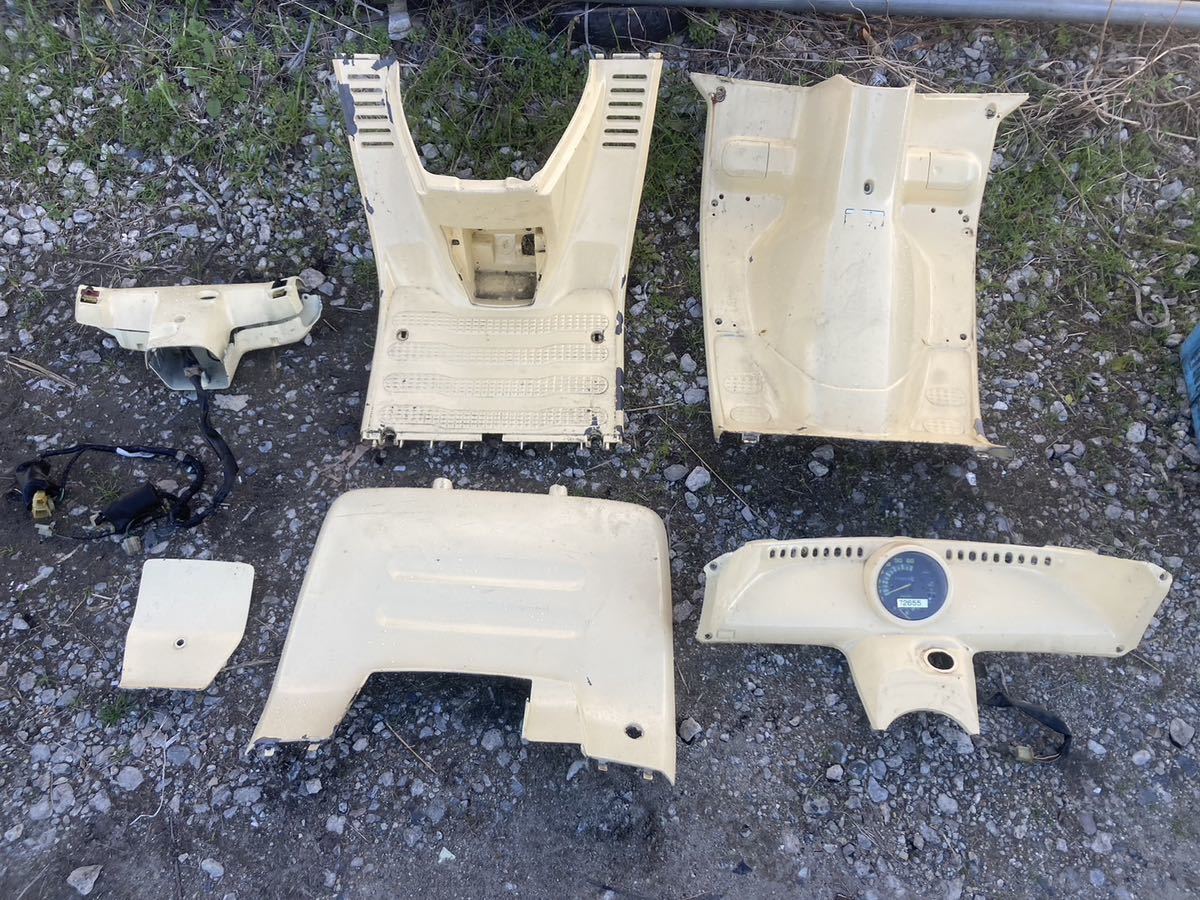 【50609】 ホンダ ジャイロキャノピー TA02 (1503番台~) 純正 外装 インナー ボード メーター カバー カウル 背もたれ ハンドル拍卖