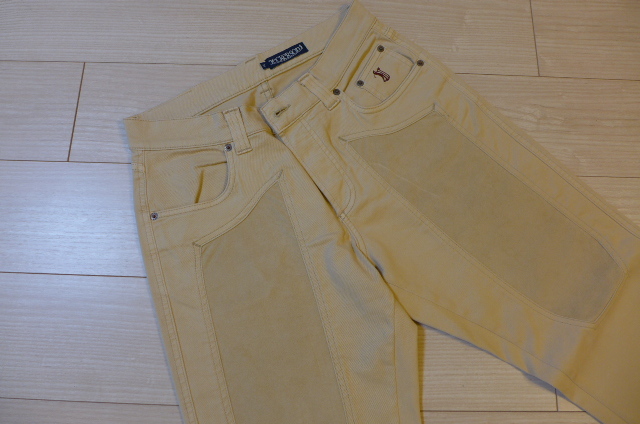 新品 即決 イタリア製 超希少 JECKERSON 魔法のような スーパーストレッチ 美脚 パンツ サイズ32 ピーチのような極上素材感 3シーズンOK拍卖